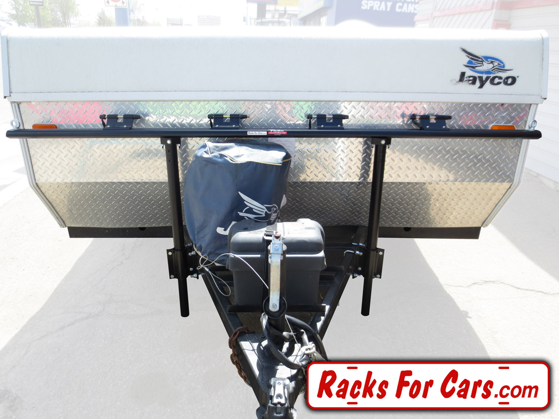 diy bicycle rack for trailer