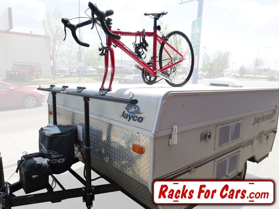 diy trailer tongue bike rack