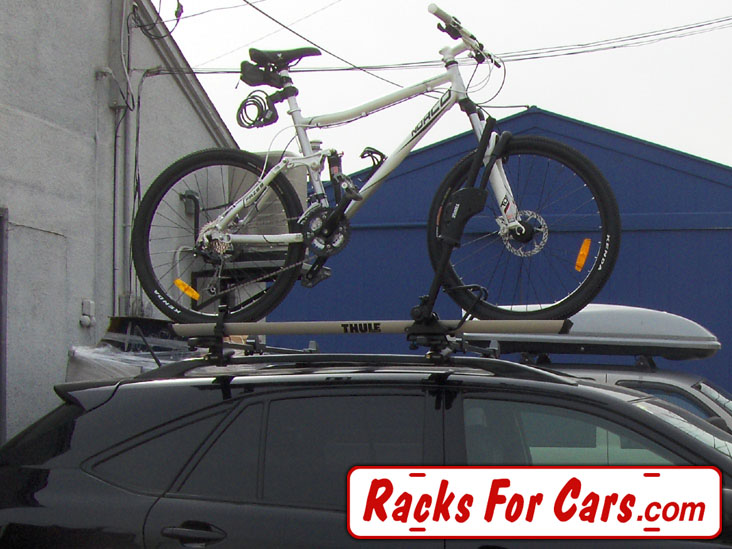 thule sidearm bike rack